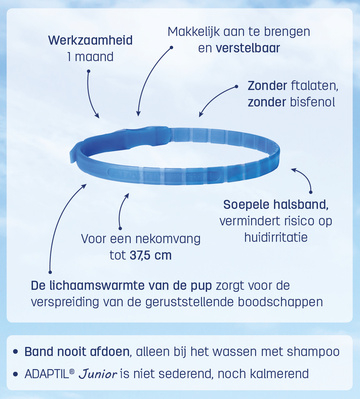 Adaptil junior halsband - dierenapotheek.nl