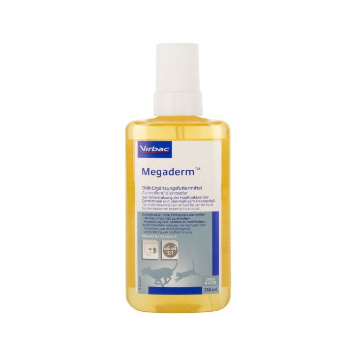 Virbac-megaderm-250ml-hond-kat-huid-vacht