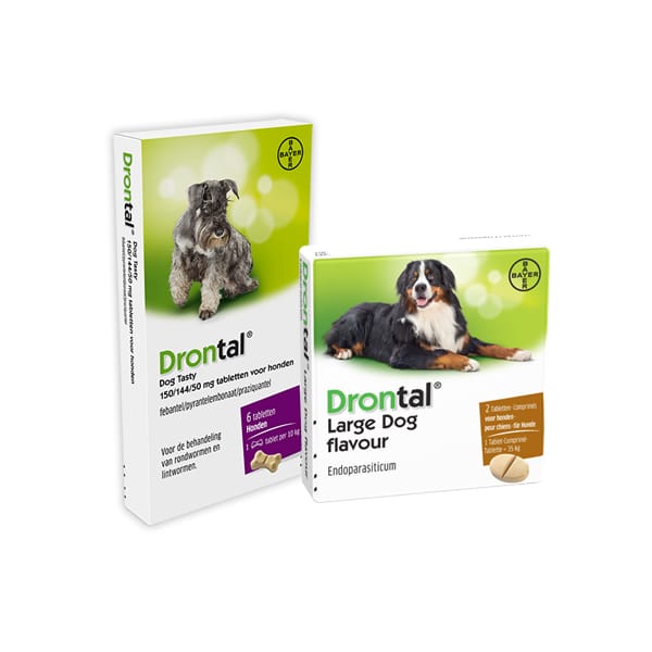 Drontal Dog tasty 18 tabletten