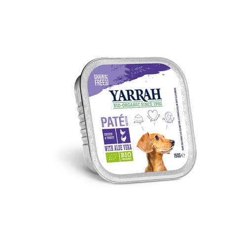 Yarrah – Paté Hond Kuipje met Kalkoen Bio-1