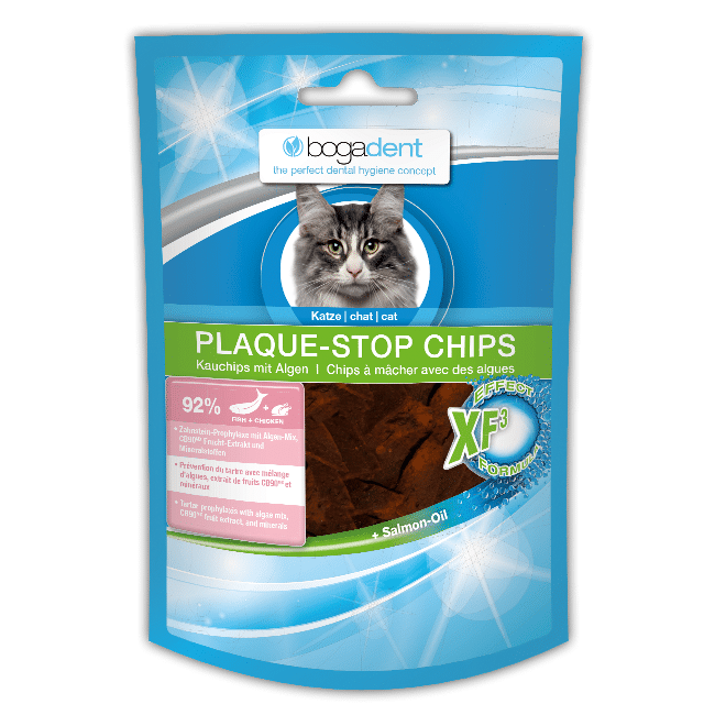 Bogadent Plaque-stop chips fish - 50 g