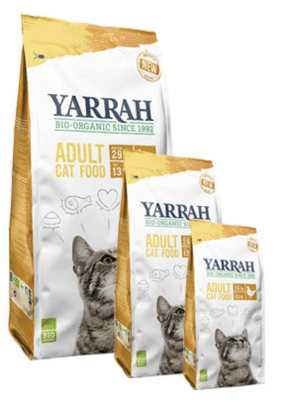 Yarrah – Droogvoer Kat met Kip Bio-1