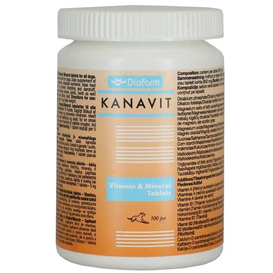 Diafarm Kanavit vitamine- en mineralentabletten-1