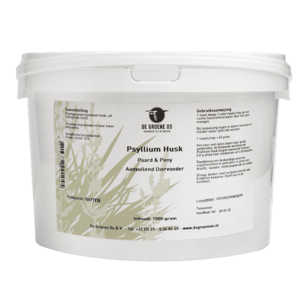 De Groene Os – Psyllium Husk – Paard/Pony-1