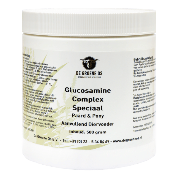 De Groene Os – Glucosamine Complex Speciaal – Paard/Pony-1
