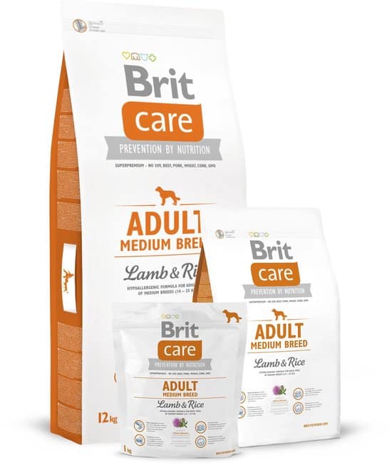 Brit-petfood Brit Care Adult Medium Breed Lamb&Rice