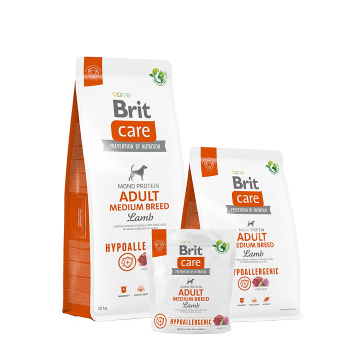 Brit Care – Hypoallergenic – Adult Medium Breed-1