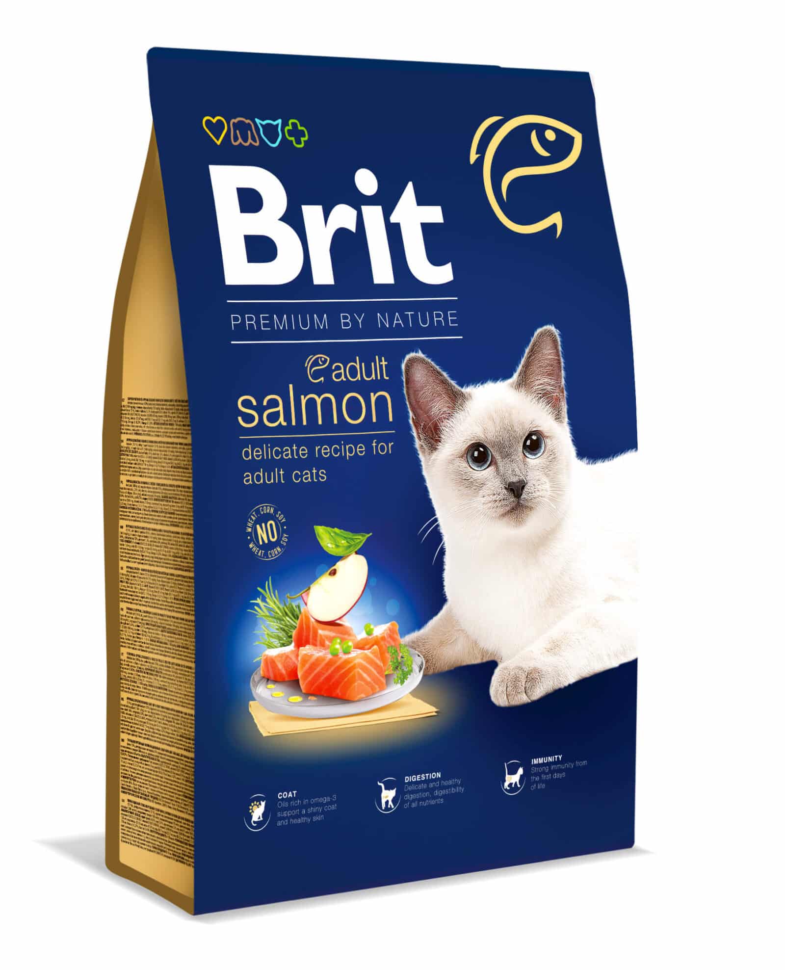 Brit Premium by Nature Kat – Adult Zalm-3