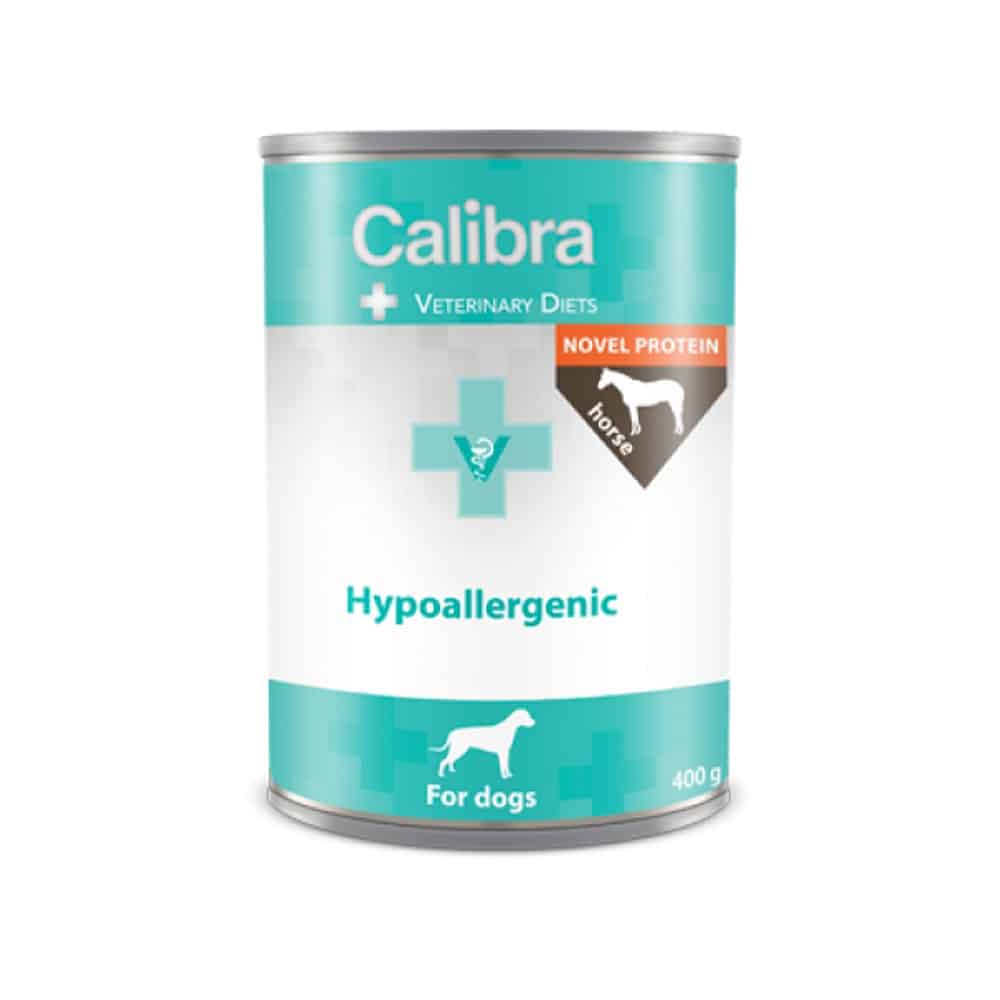 Calibra Dog Veterinary Diets Hypoallergenic Horse 6 x 400gr-1