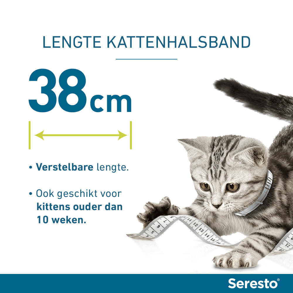 Seresto Vlooien- en Tekenband Kat-8