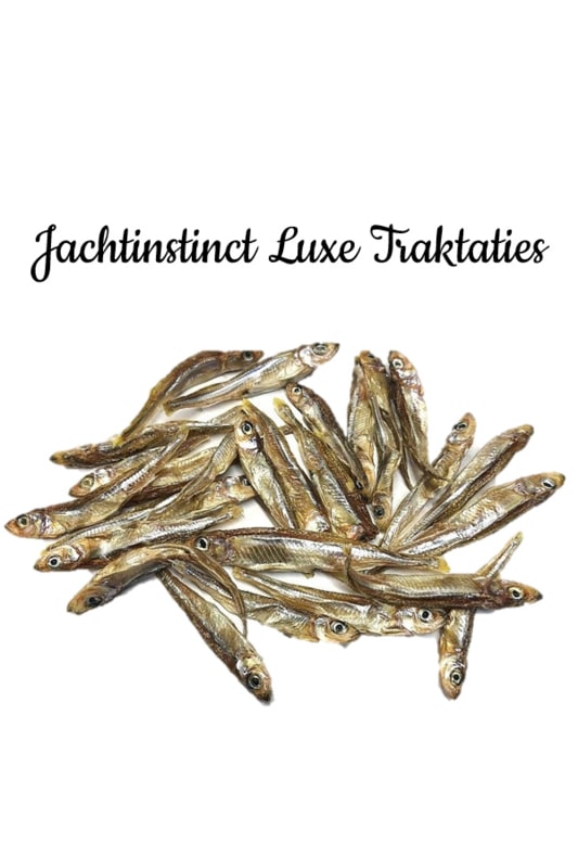 Jachtinstinct Dierenvoeding – Traktaties Sprotjes (150g)-1