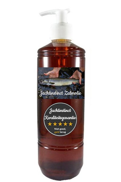 Jachtinstinct Dierenvoeding – Zalmolie (500ml)-1