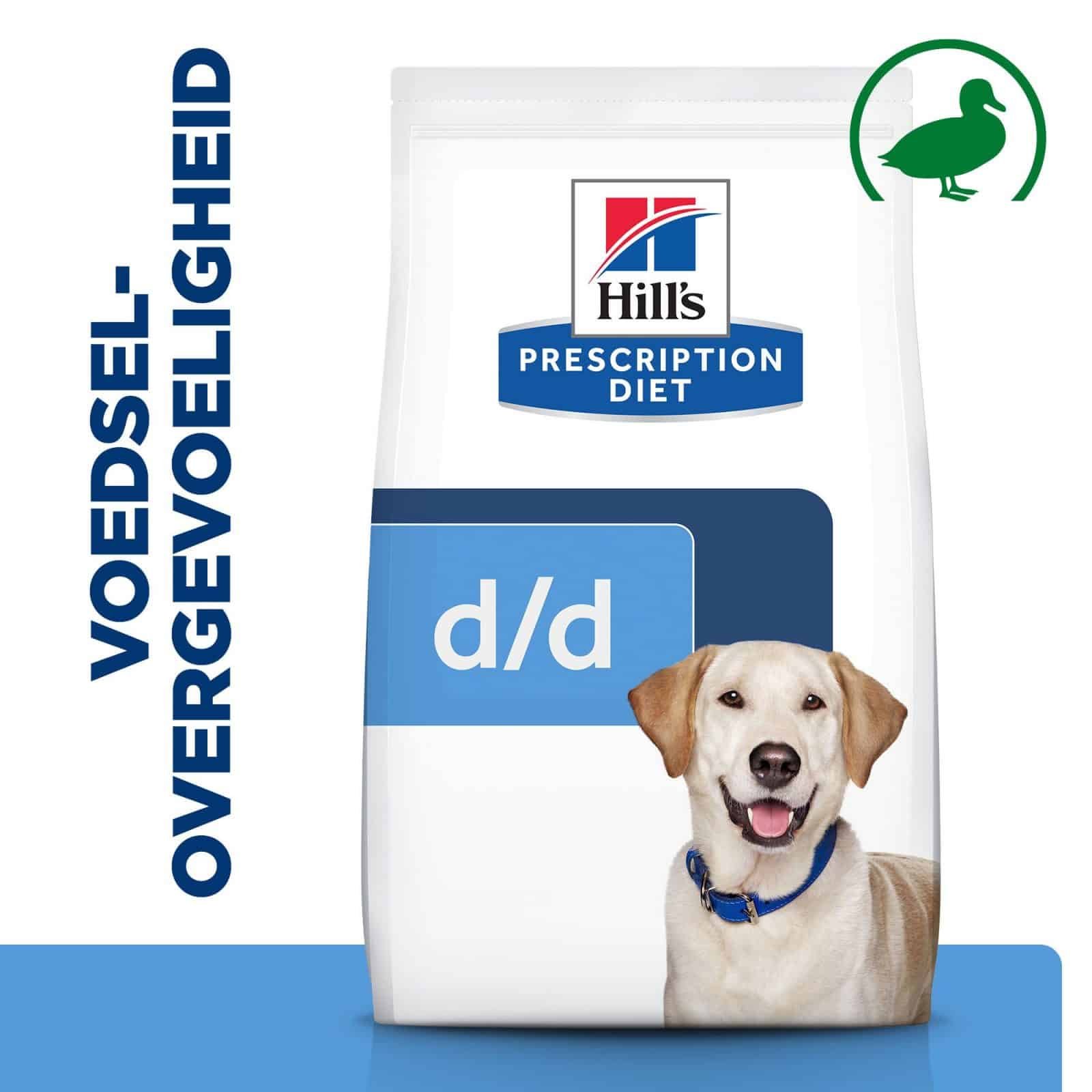 Hill’s Prescription Diet d/d Food Sensitivities Hondenvoer-1