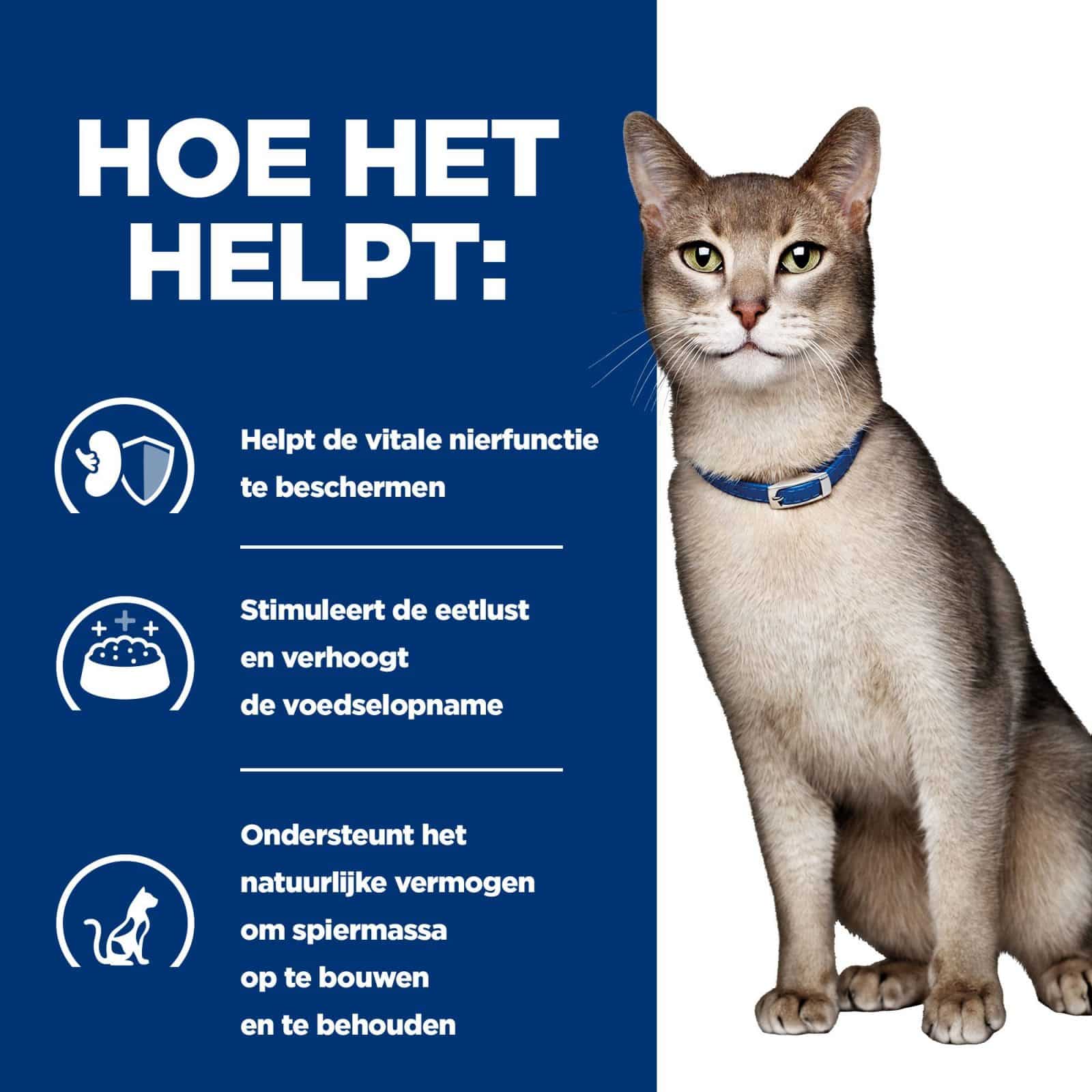 Hill’s Prescription Diet k/d Kidney Care Kattenvoer met Zalm-3