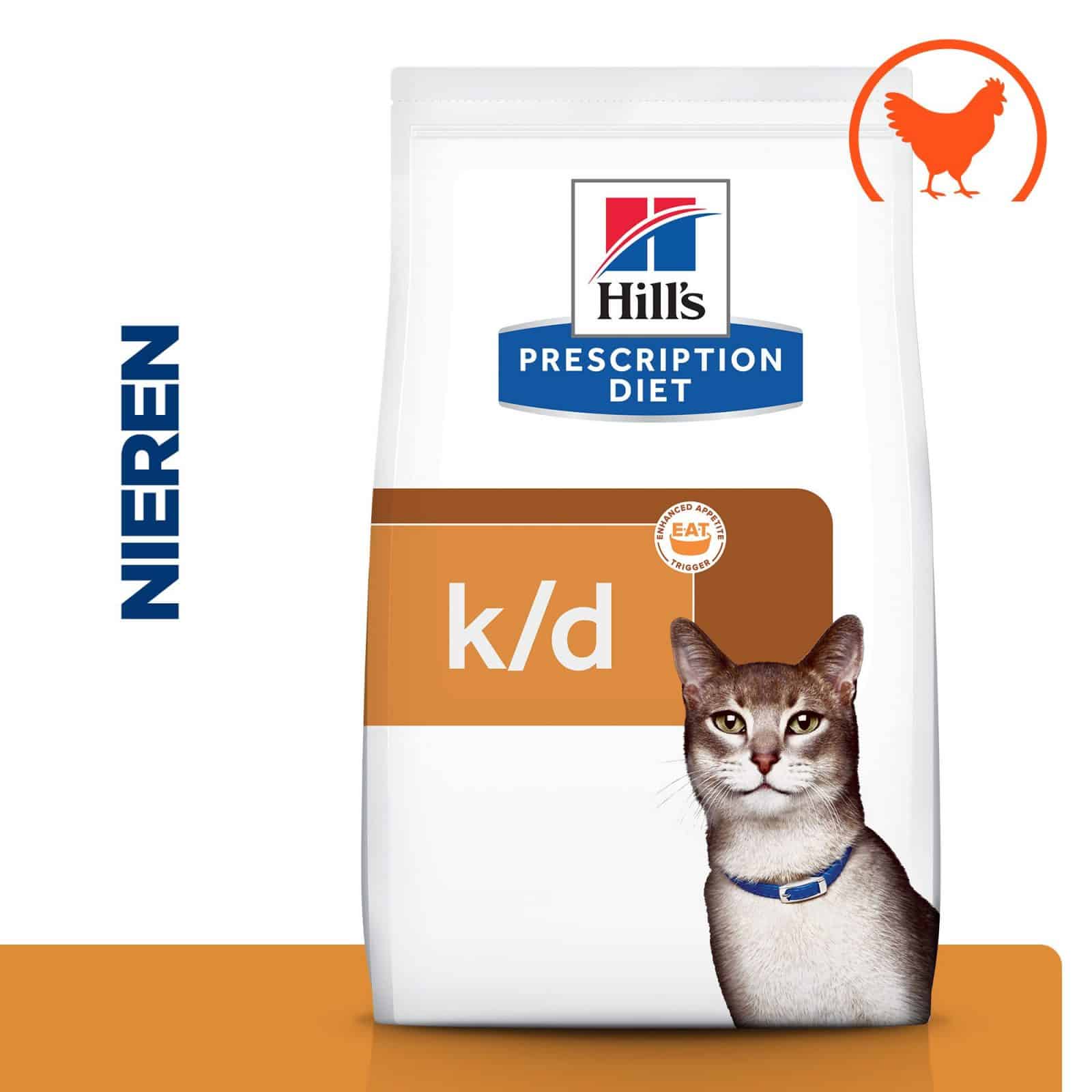 Hill’s Prescription Diet k/d Kidney Care Kattenvoer Kip-1