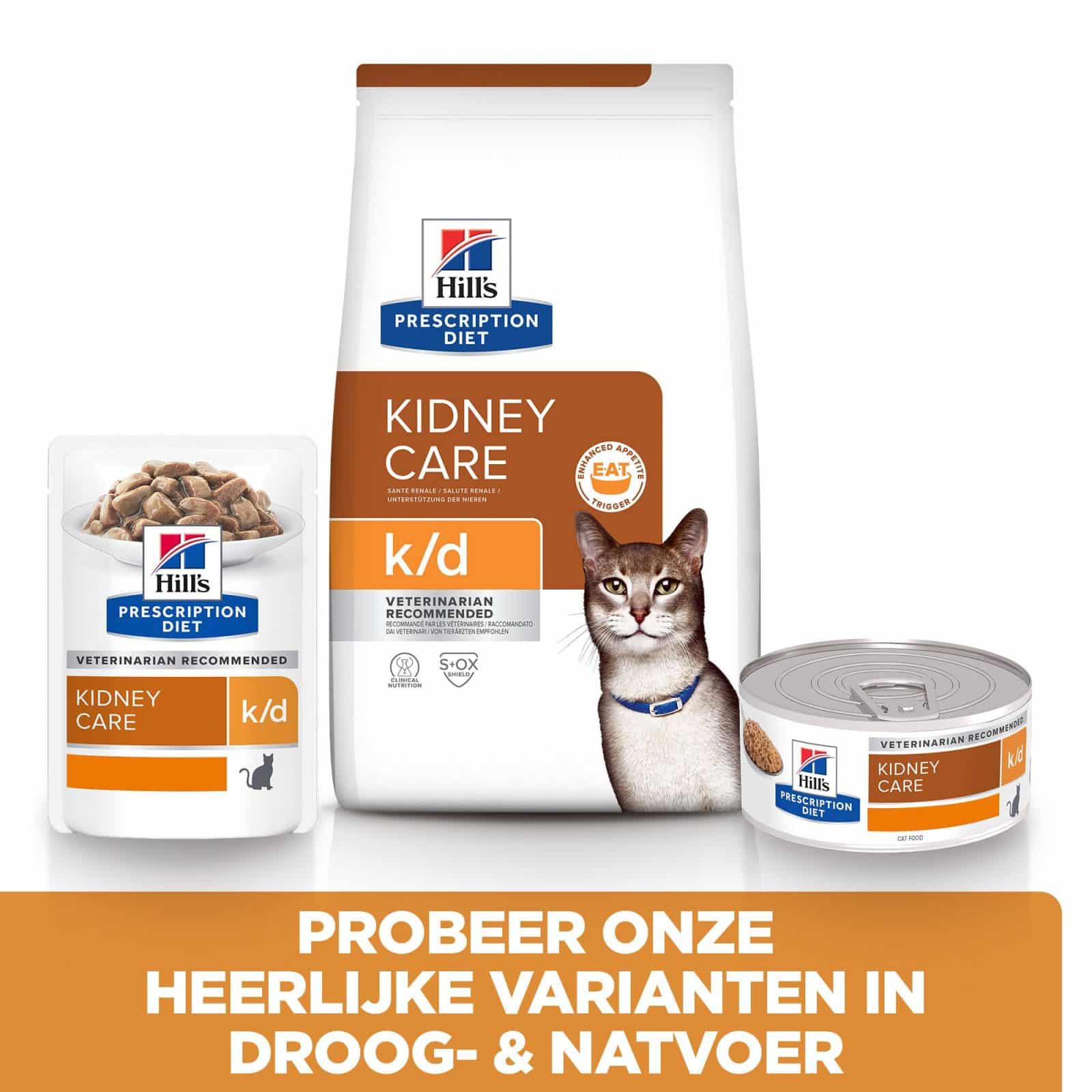 Hill’s Prescription Diet k/d Kidney Care Kattenvoer Kip-7