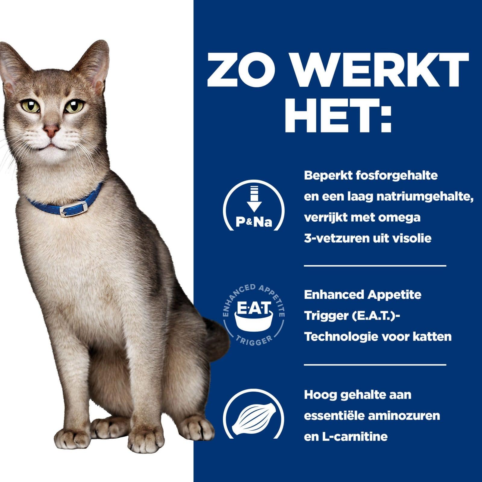 Hill’s Prescription Diet k/d Kidney Care Kattenvoer met Zalm-2