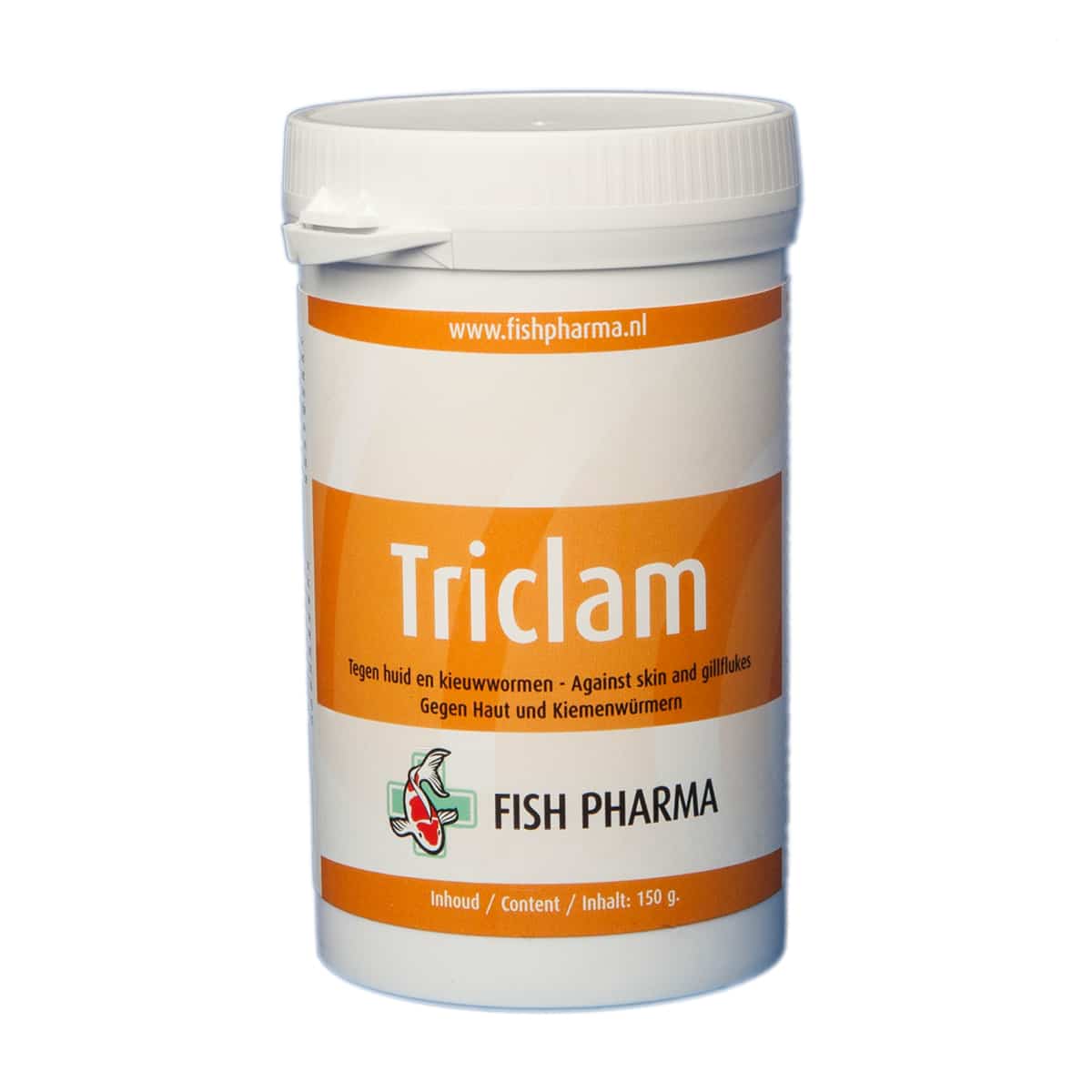 Fish-Pharma-Triclam-bestrijding-huidwormen-kieuwwormen-vissen