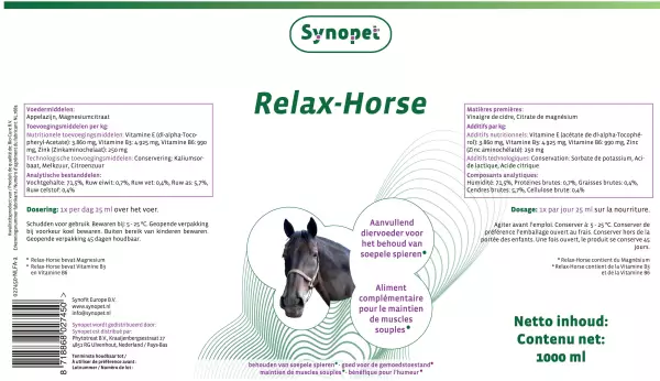 Synopet Paard – Muscle Relax (voorheen Relax-Horse)-2