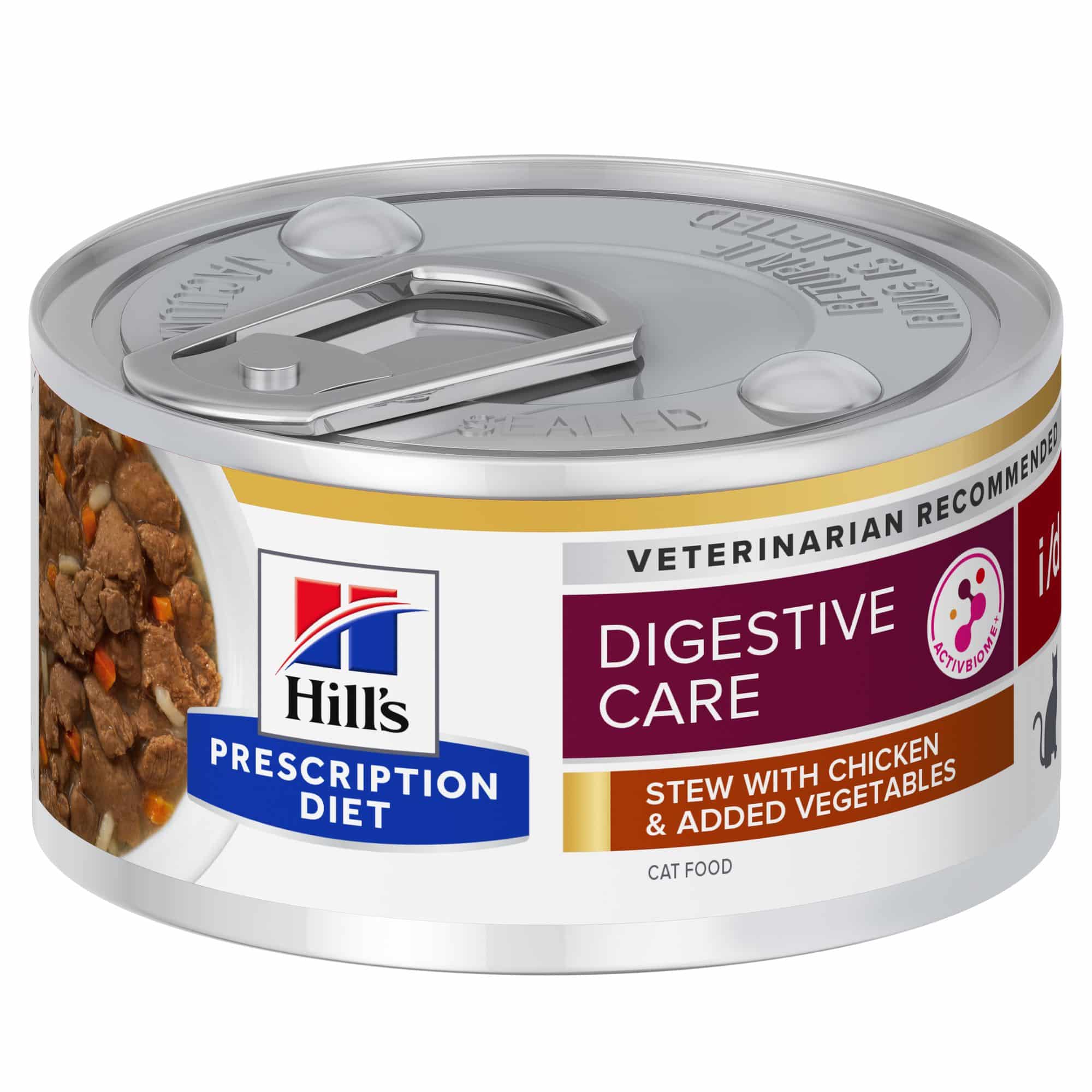 Hill’s Prescription Diet i/d Digestive Care Stoofpotje Kattenvoer Kip en Groenten