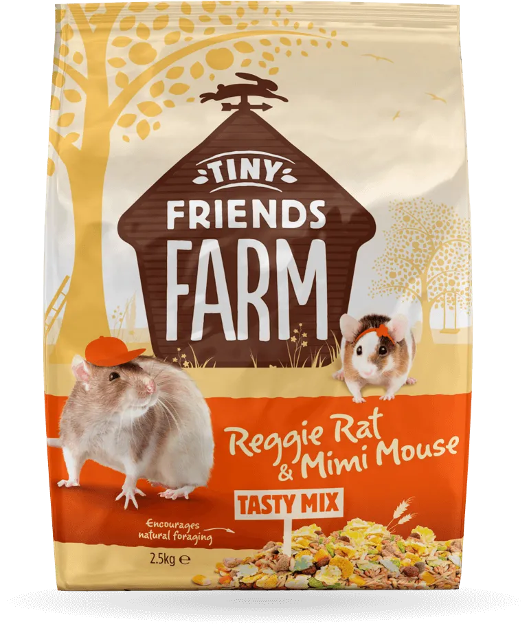 Tiny Friends Farm – Reggie Rat & Mimi Mouse – Tasty Mix-1