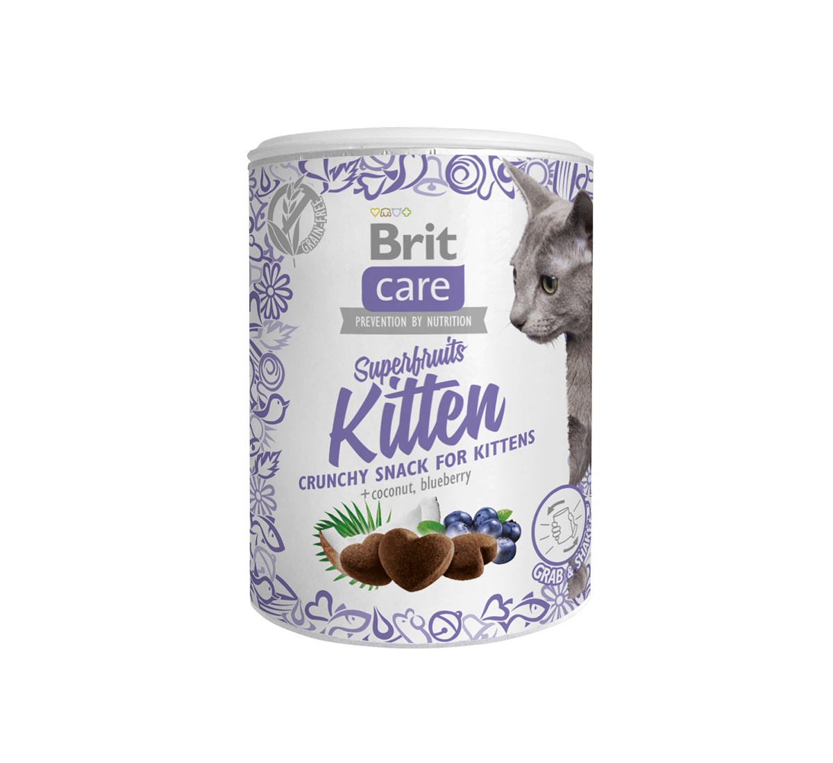 Brit Care – Superfruit Snacks Cat – Kitten-1