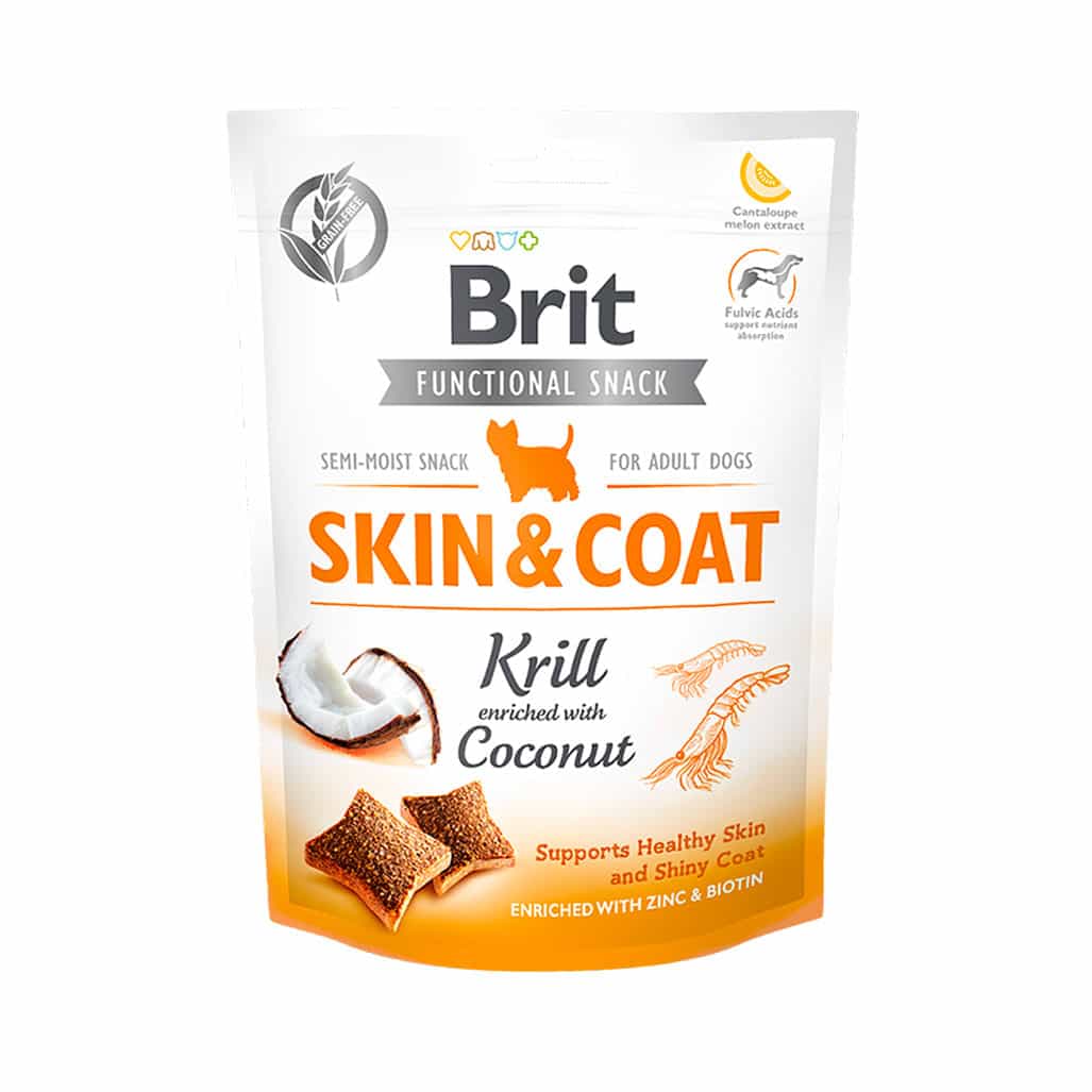 Brit – Functional Snacks Dog – Skin & Coat-1