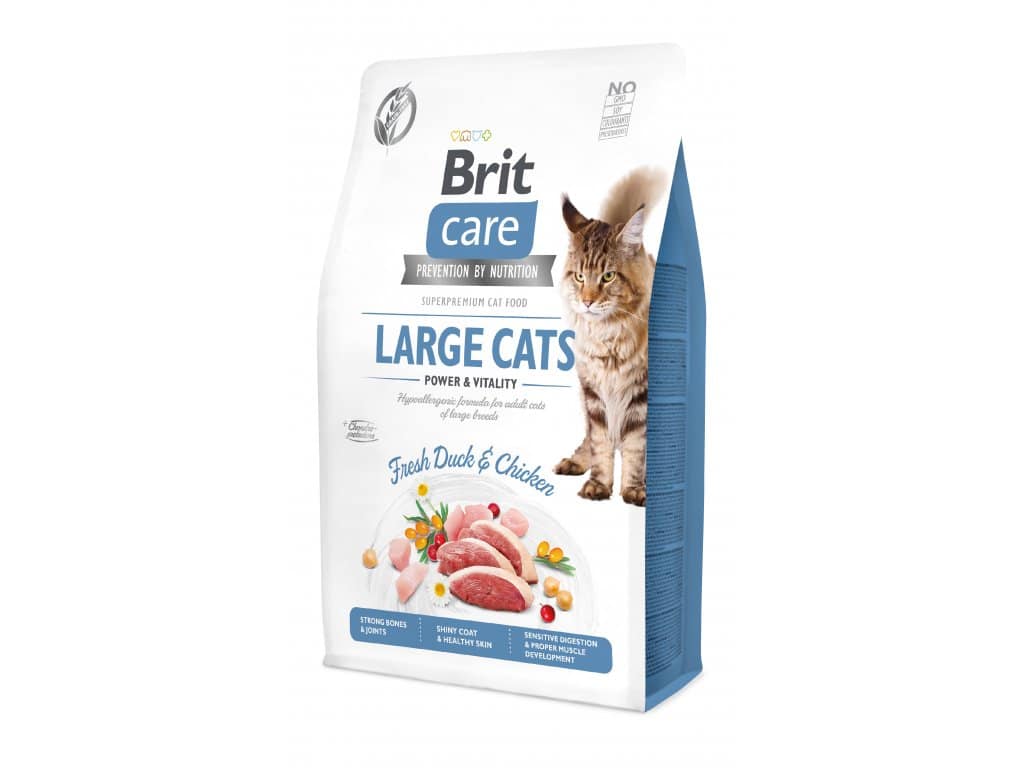 Brit Care Cat – Power & Vitality – Large Cats – Duck & Chicken-2