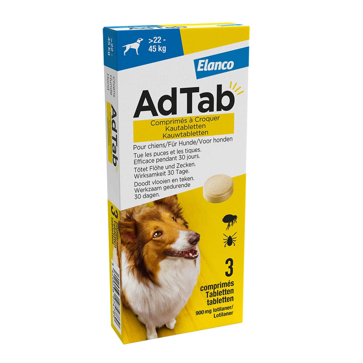 AdTab™  Kauwtabletten – Hond-10