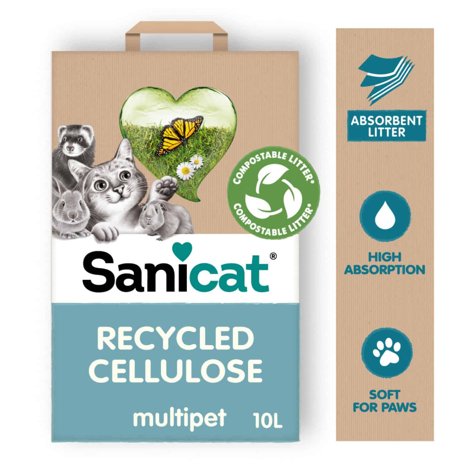 Sanicat Recycled Cellulose 20 liter-2