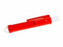 Handige tekentang van CVET in de kleur rood