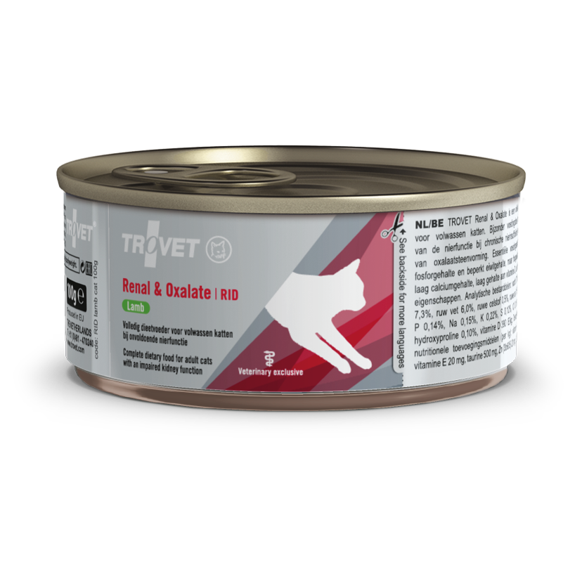 Trovet Renal & Oxalate RID Kat-3